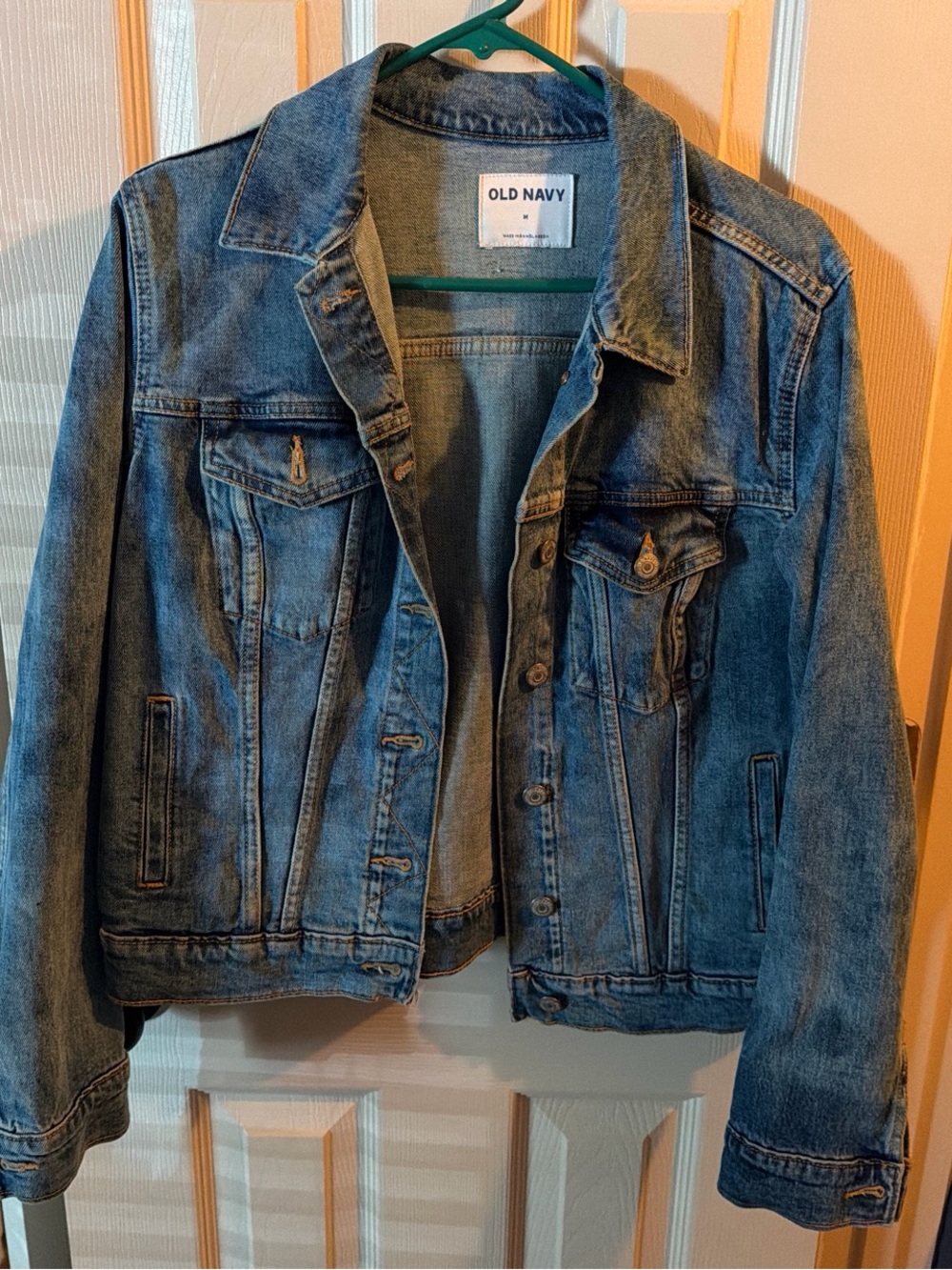 Embroidered Old Navy Denim Jacket
